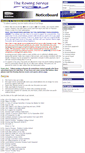 Mobile Screenshot of noticeboard.rowingservice.com