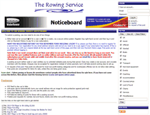 Tablet Screenshot of noticeboard.rowingservice.com